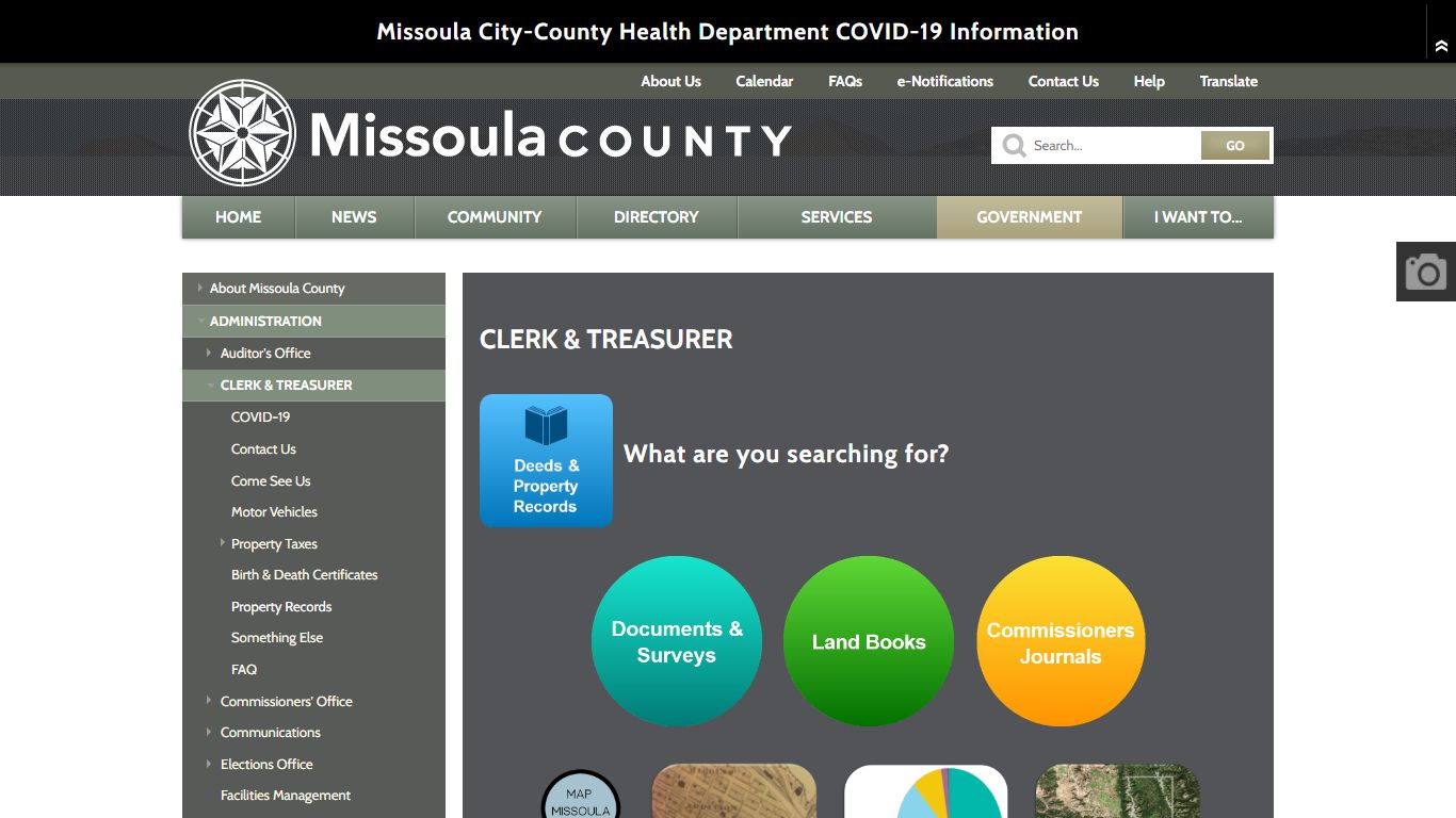 Clerk & Treasurer | Missoula County, MT